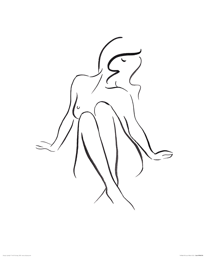 Louise Nisbet (In Pose) Art Prints