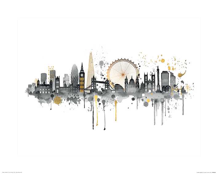 Summer Thornton (London Skyline) Art Prints