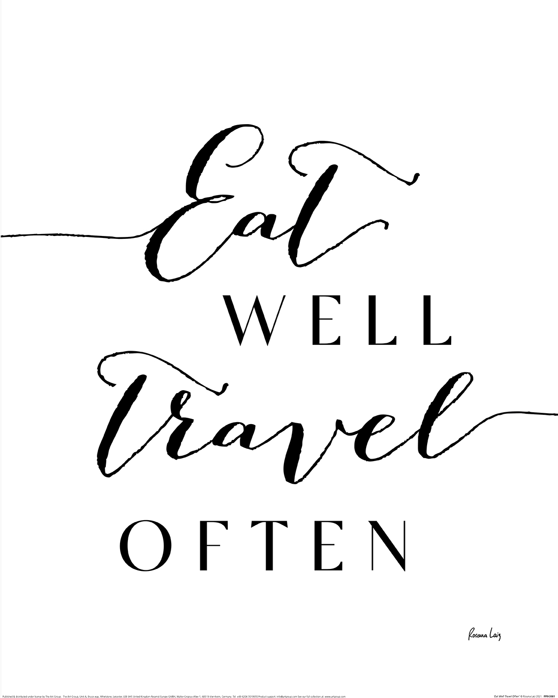 Rosana Laiz (Eat Well Travel Often) Art Prints