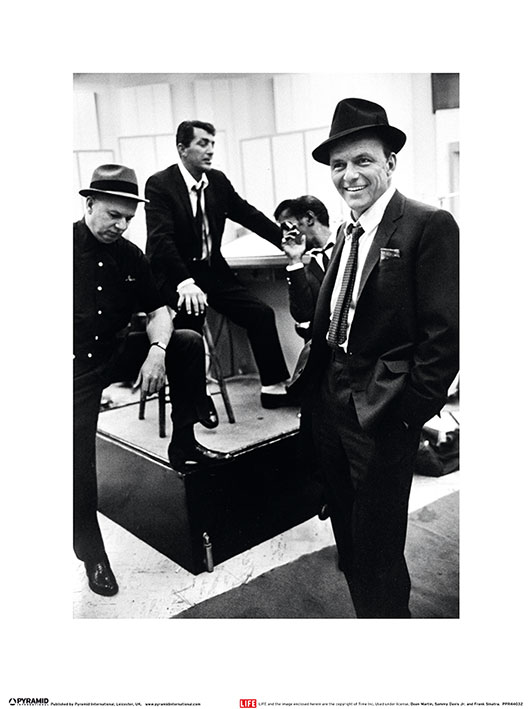 Time Life (Dean Martin, Sammy Davis Jr. and Frank Sinatra) Art Prints