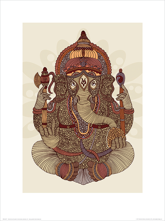 Valentina Ramos (Ganesha) Art Print