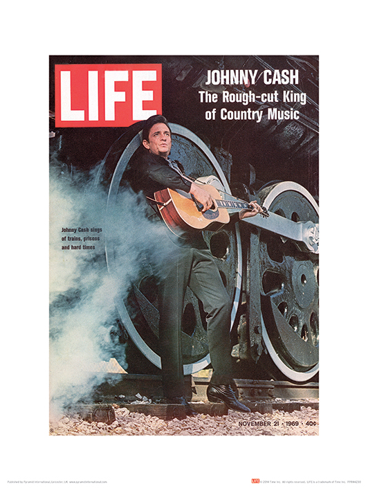 Time Life (Johnny Cash - Cover 1969) Art Prints