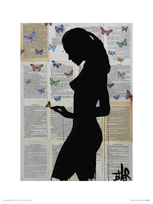 Loui Jover (Butterflies) Art Print