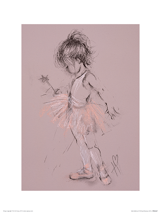 Hazel Bowman (Little Ballerina II) Art Print