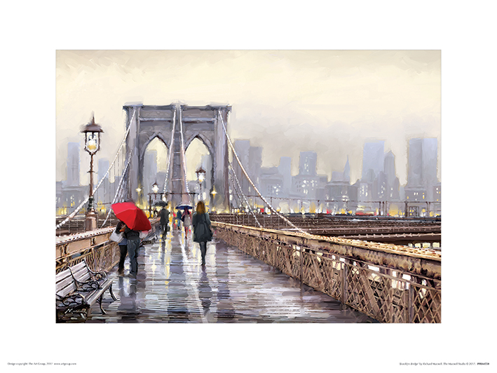 Richard Macneil (Brooklyn Bridge) Art Prints