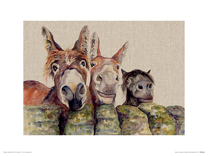 Jane Bannon (Johnny, Freckles & Halfpint) Art Prints