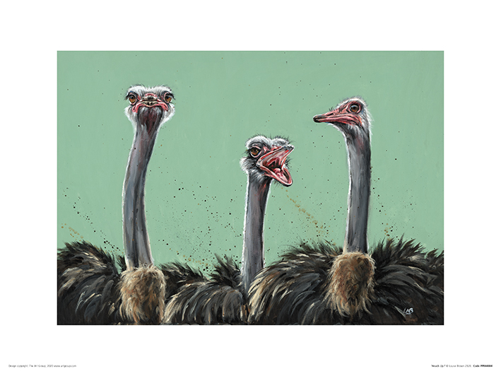 Louise Brown (Heads Up!) Art Prints