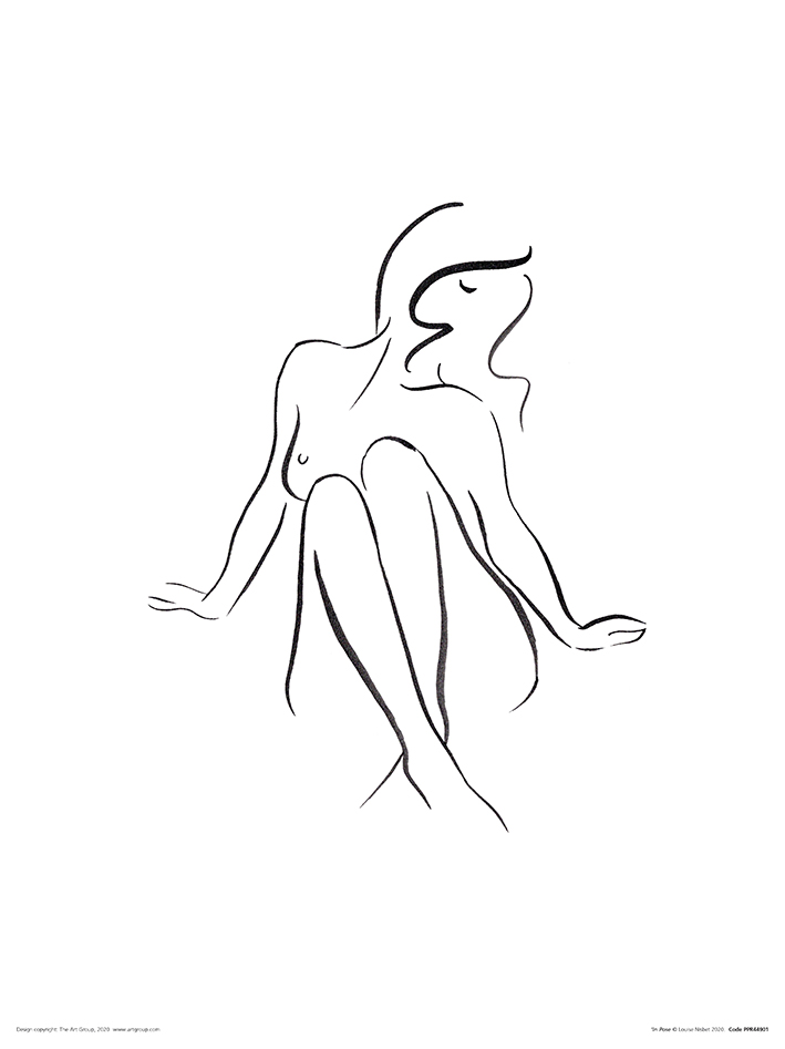 Louise Nisbet (In Pose) Art Prints