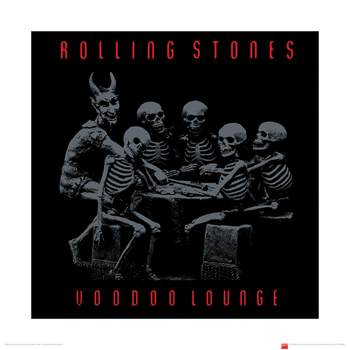 Rolling Stones (Voodoo Lounge) Art Print