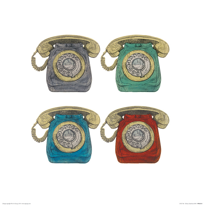 Barry Goodman (GPO 706) Art Print
