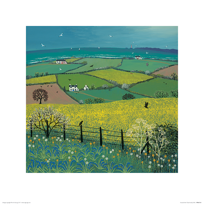 Jo Grundy (Coastal View) Art Prints
