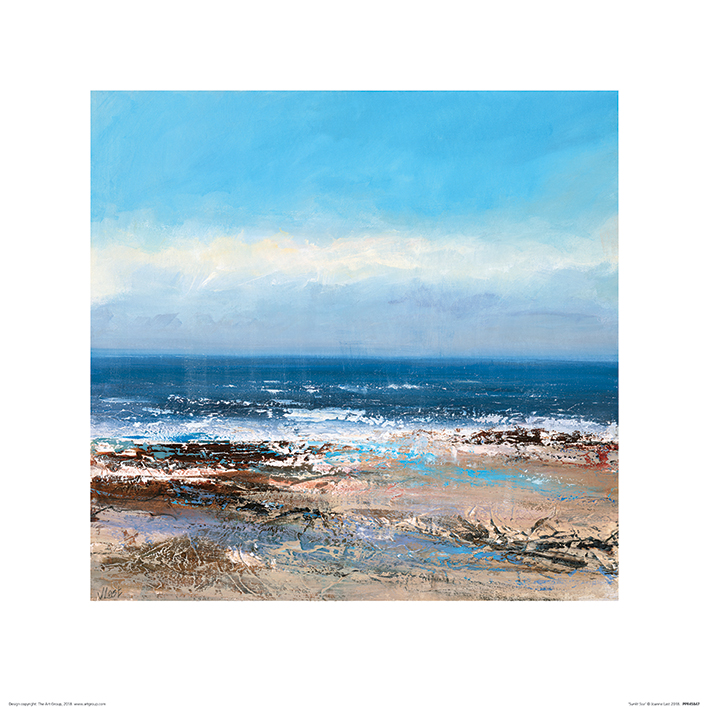 Joanne Last (Sunlit Sea) Art Print