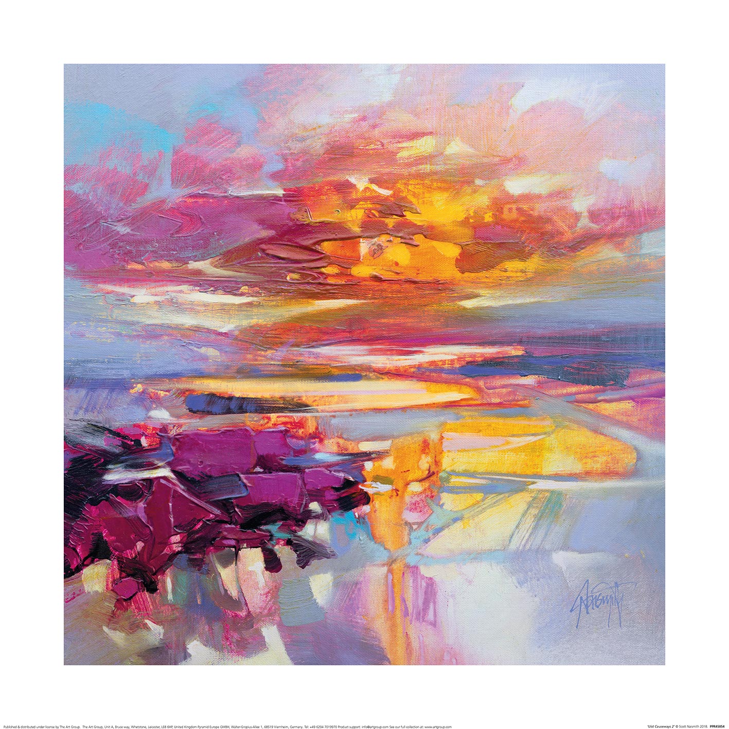 Scott Naismith (Uist Causeways 2) Art Prints