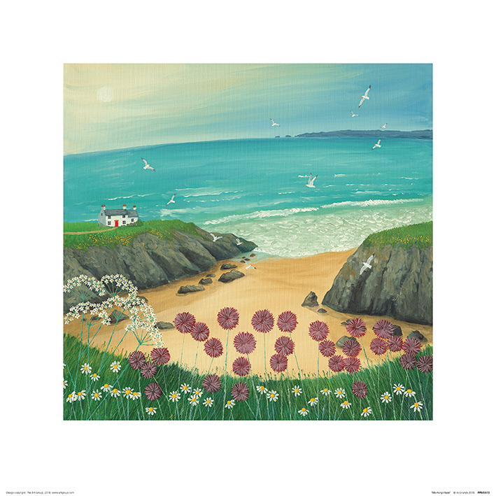 Jo Grundy (Ocean Breeze) Art Print