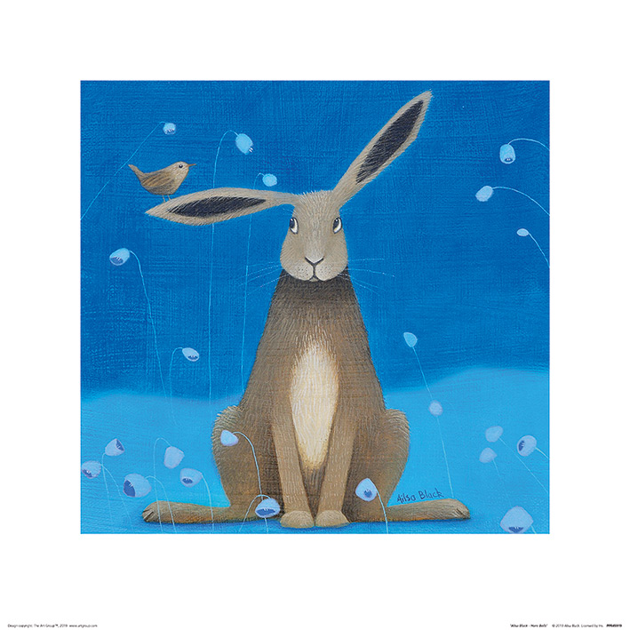 Ailsa Black (Hare Bells) Art Print