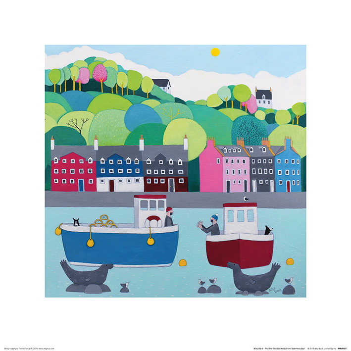 Ailsa Black (The One That Got Away From Tobermory Bay) Art Prints