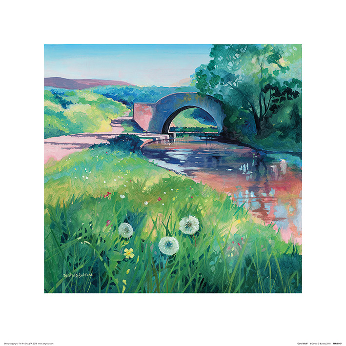 Denise Di Battista (Canal Walk) Art Print