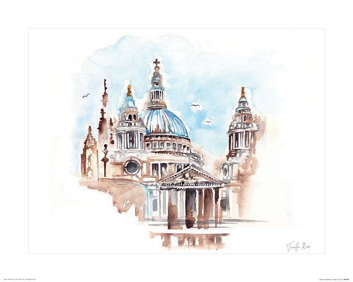 Jennifer Rose (St Paul’s Cathedral) Art Prints