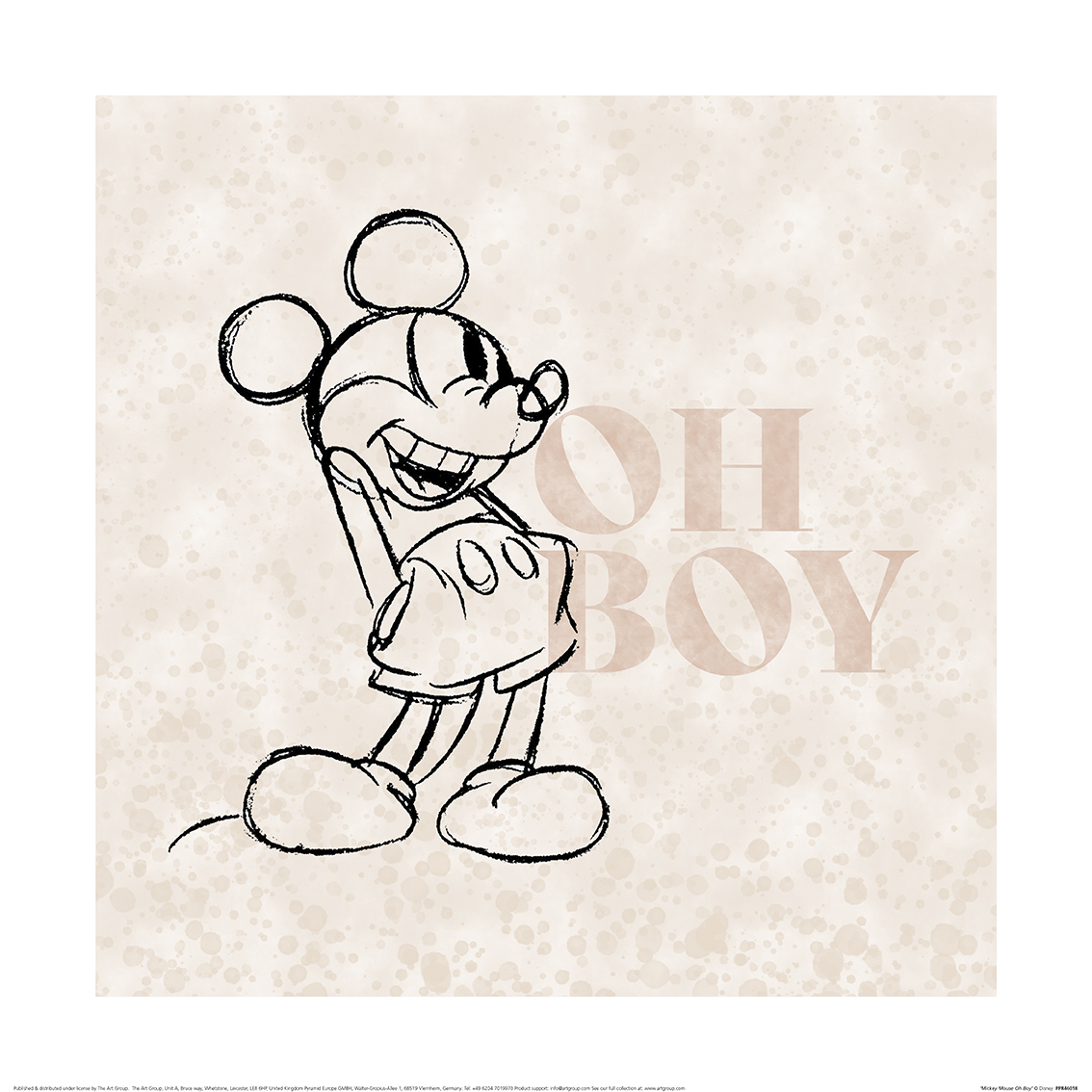 Mickey Mouse (Oh Boy) Art Prints
