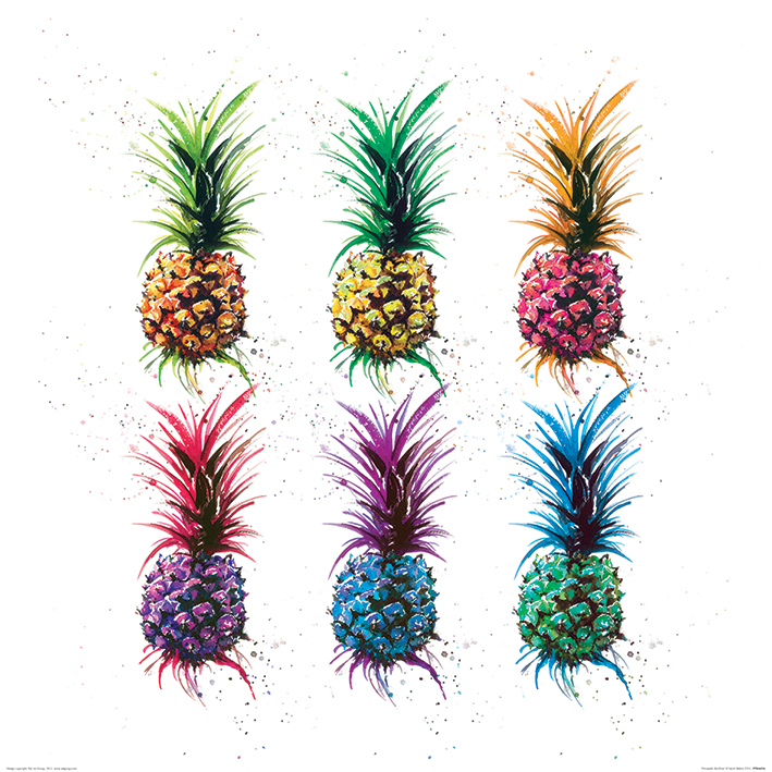 Sarah Stokes (Pineapple Rainbow) Art Prints