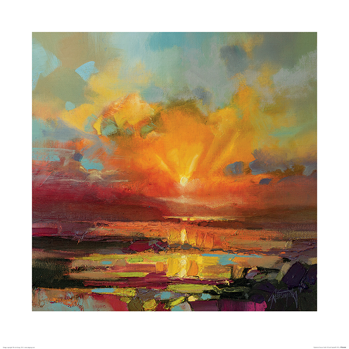 Scott Naismith (Optimism Sunrise Study) Art Prints
