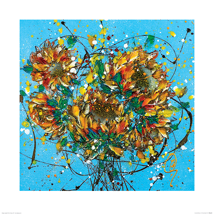 Clare Sykes (Sun Seeds Breeze 1) Art Print