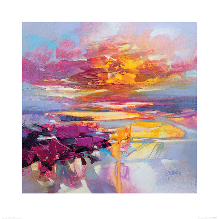 Scott Naismith (Uist Causeways 2) Art Prints