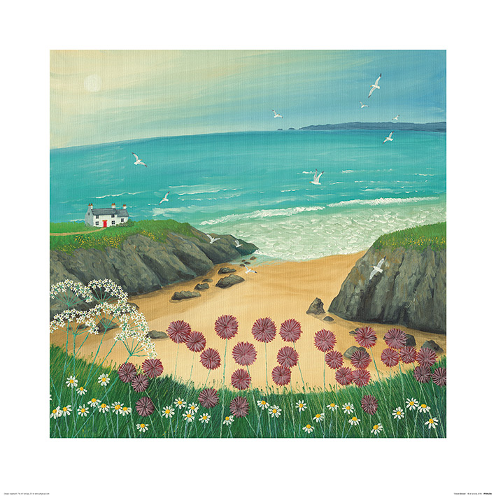 Jo Grundy (Ocean Breeze) Art Prints