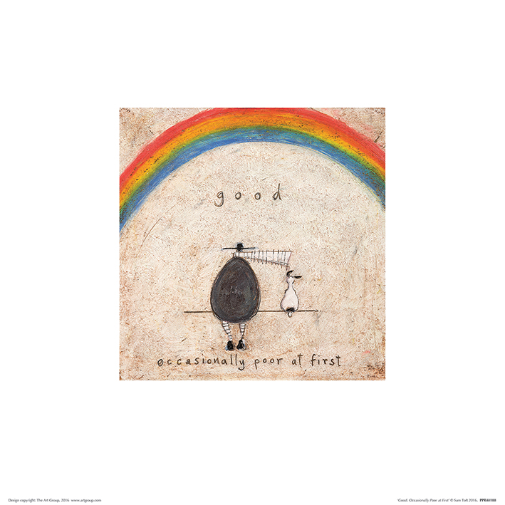 Sam Toft (Good. Occasionally Poor at First) Art Print