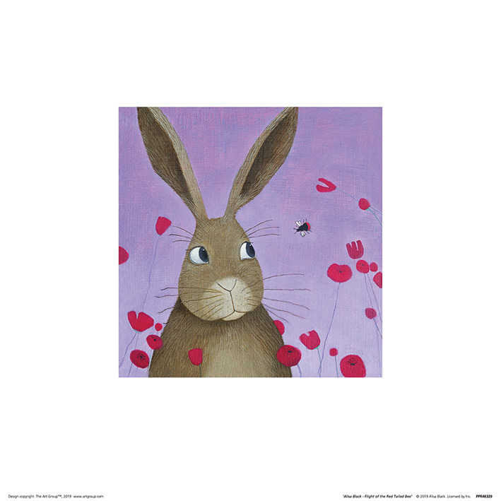 Ailsa Black (Flight of the Red Tailed Bee) Art Prints
