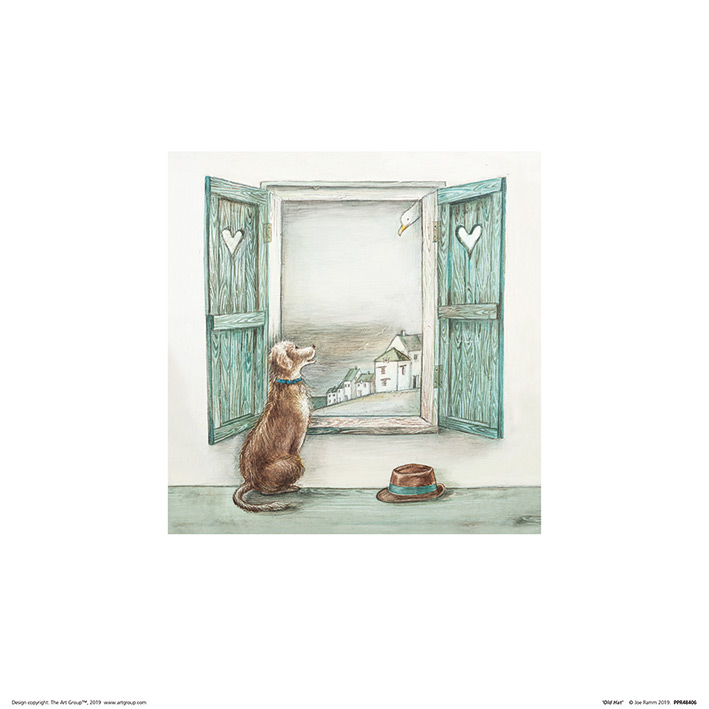 Joe Ramm (Old Hat) Art Print