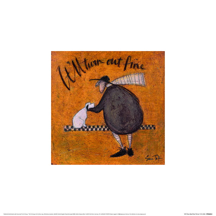 Sam Toft (It'll Turn Out fine) Art Print