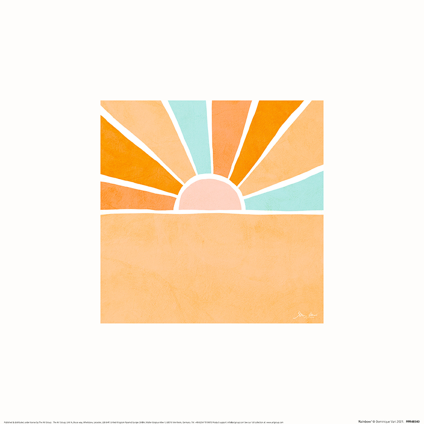 Dominique Vari (Rainbow) Art Prints