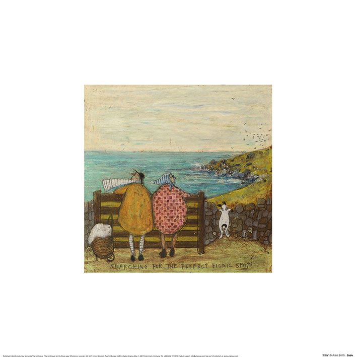 Sam Toft (Searching For The Perfect Picnic Spot) Art Print