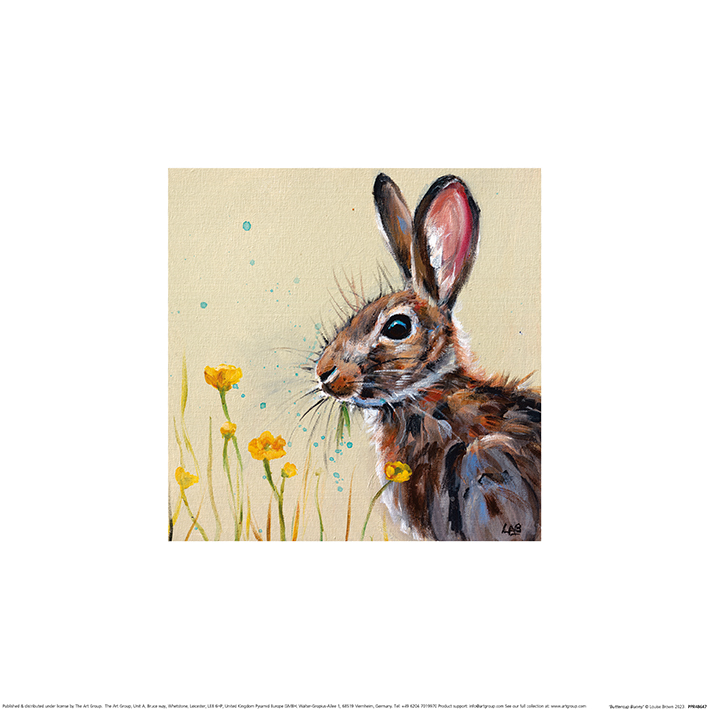 Louise Brown (Buttercup Bunny) Art Prints
