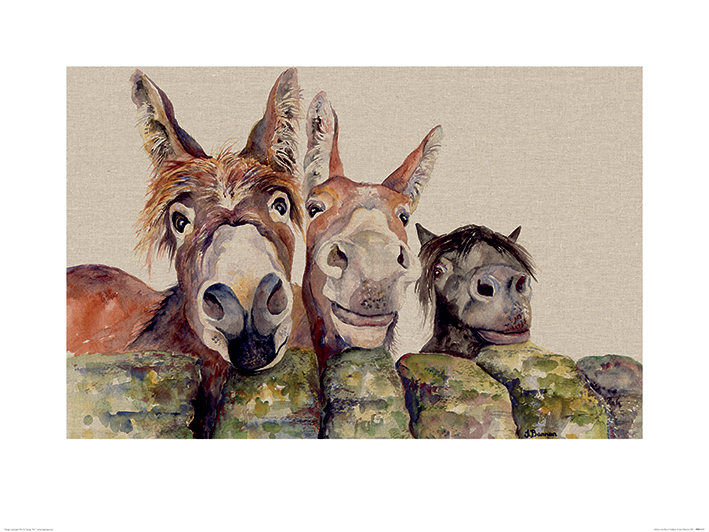 Jane Bannon (Johnny, Freckles & Halfpint) Art Prints