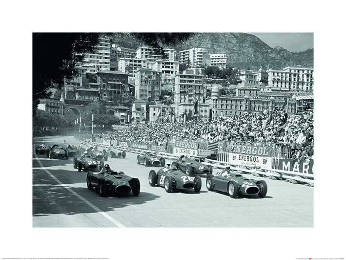 Programme Original Grand Prix De Monaco 1956 – Pièce De Collection
