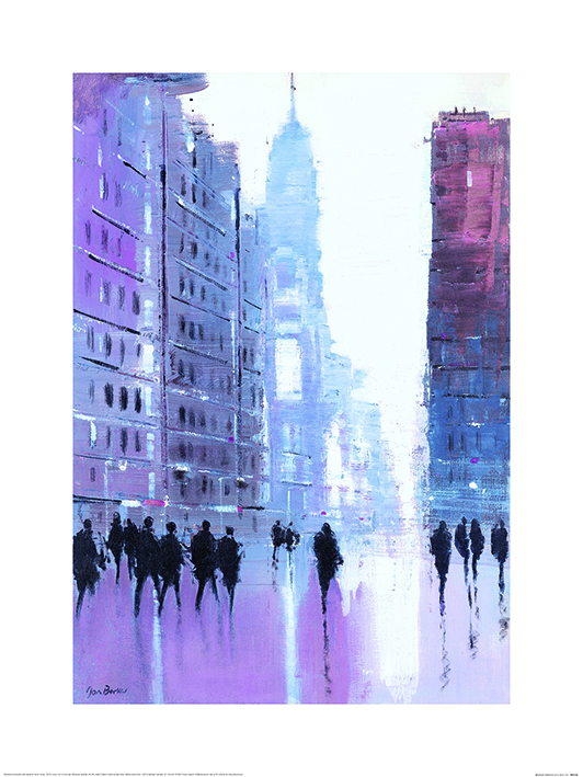 Jon Barker (Manhattan Reflections) Art Print