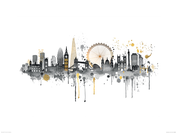 Summer Thornton (London Skyline) Art Prints