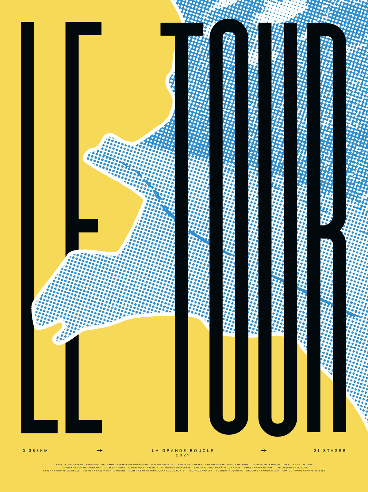 Monument Studio (Le Tour) Art Prints
