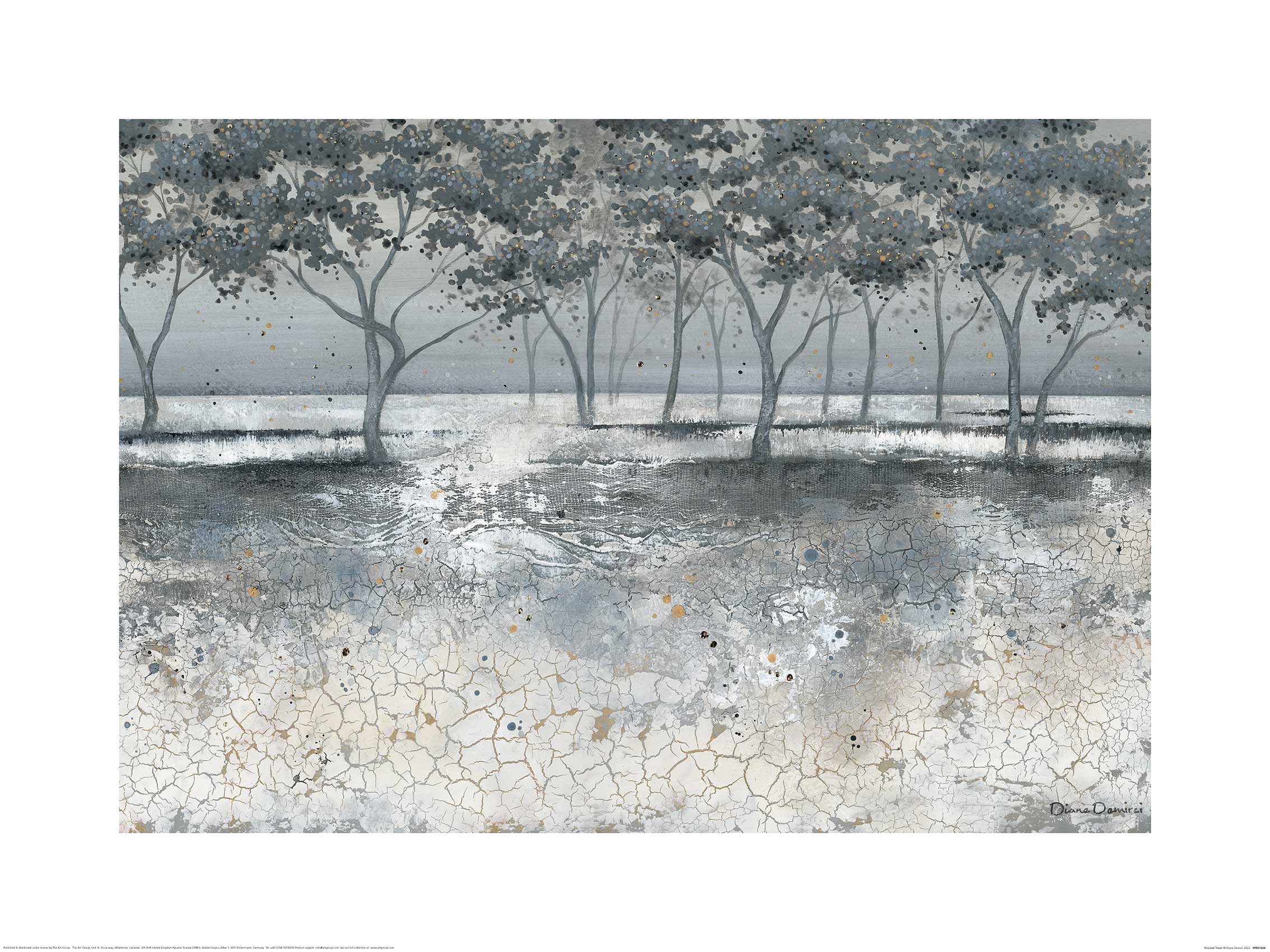 Diane Demirci (Frosted Trees) Art Prints