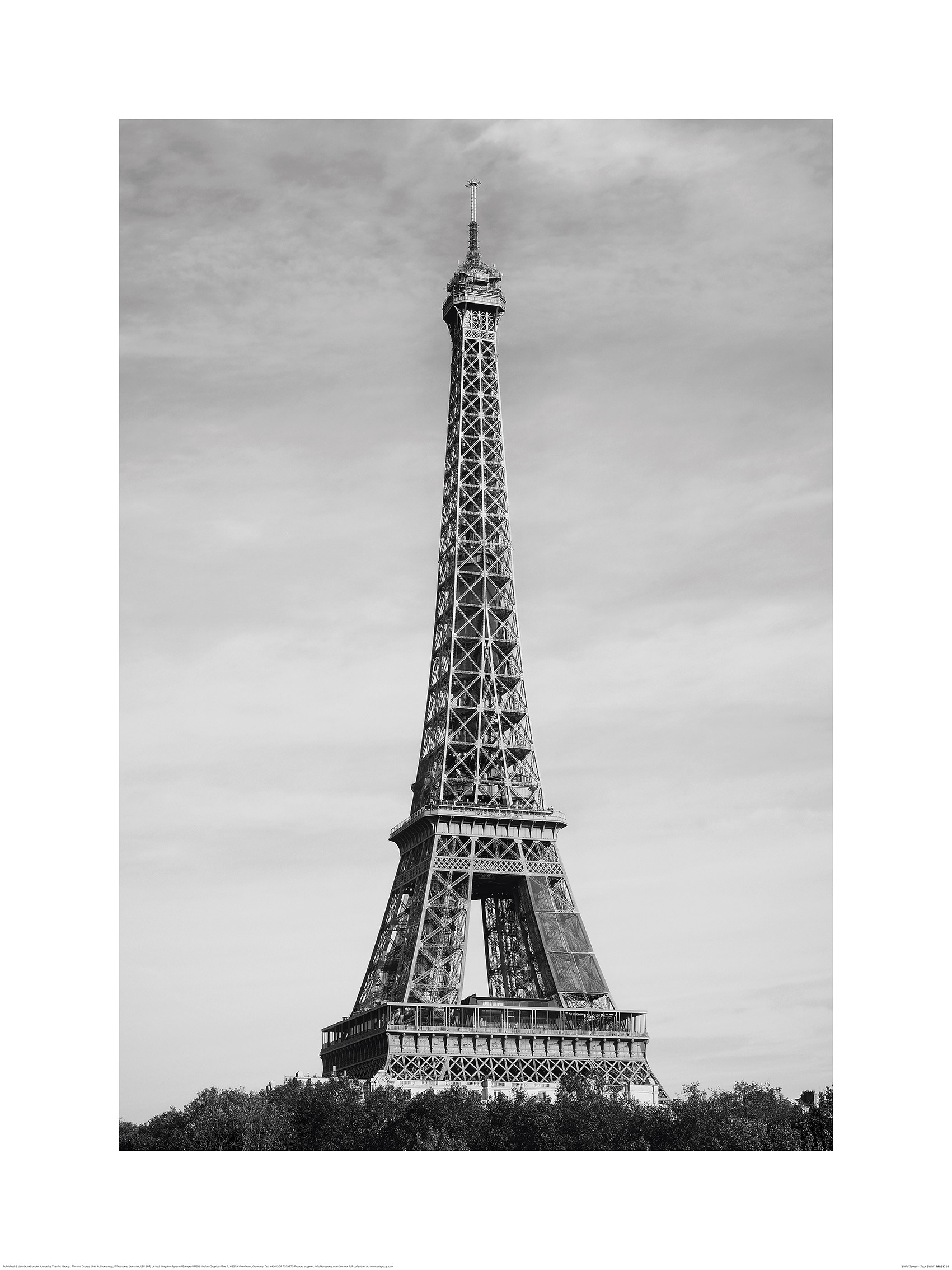 1x Studio III (Eiffel Tower - Tour Eiffel) Art Prints