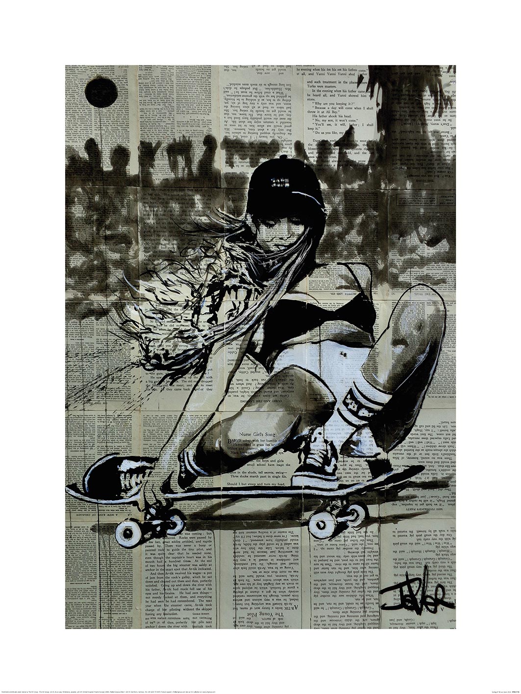 Loui Jover (Living It) Art Prints