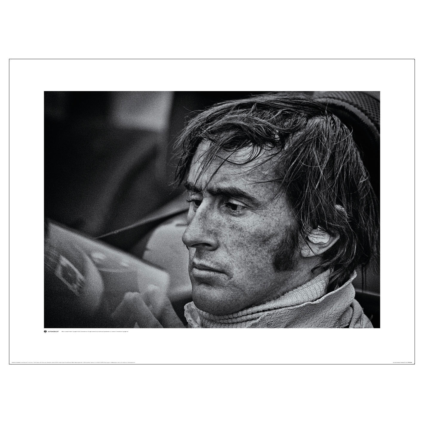 Sir Jackie Stewart (Intellect) Art Print
