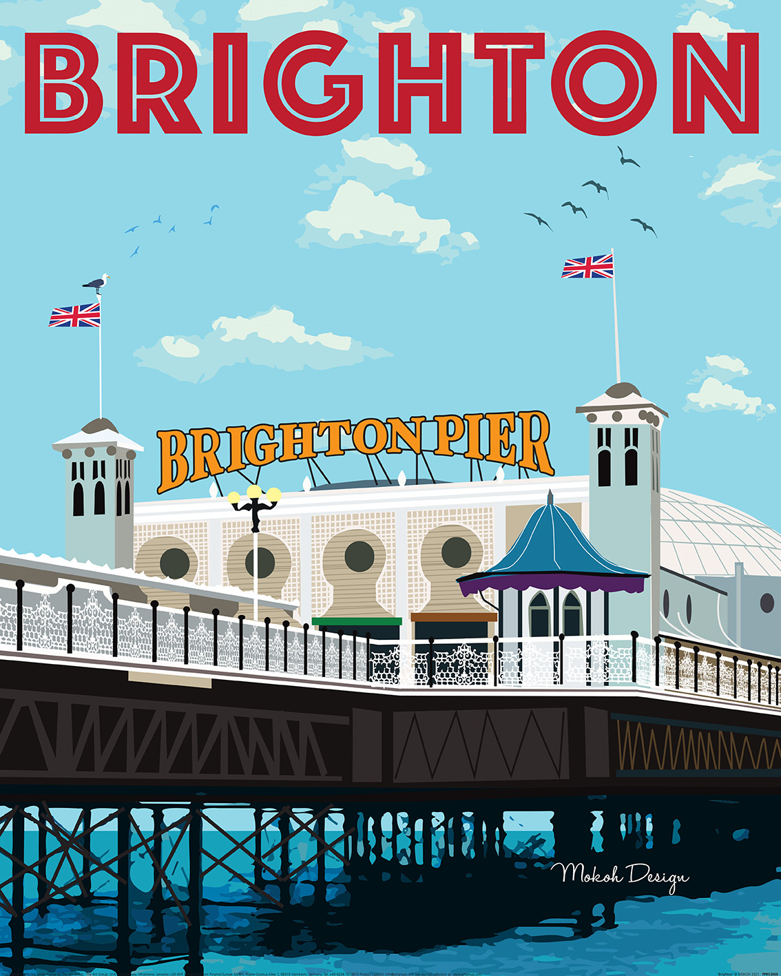MOKOH (Brighton) Art Prints