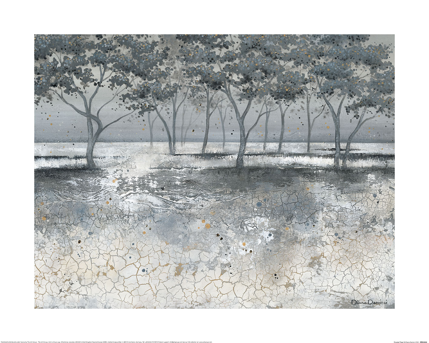 Diane Demirci (Frosted Trees) Art Prints