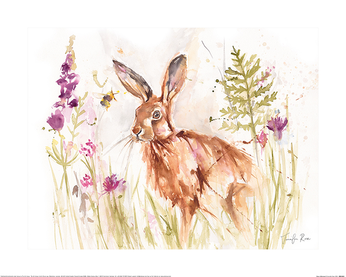 Jennifer Rose (Hazy Afternoon) Art Prints