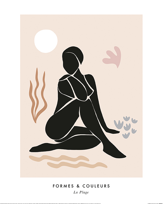 Dominique Vari (La Plage) Art Prints