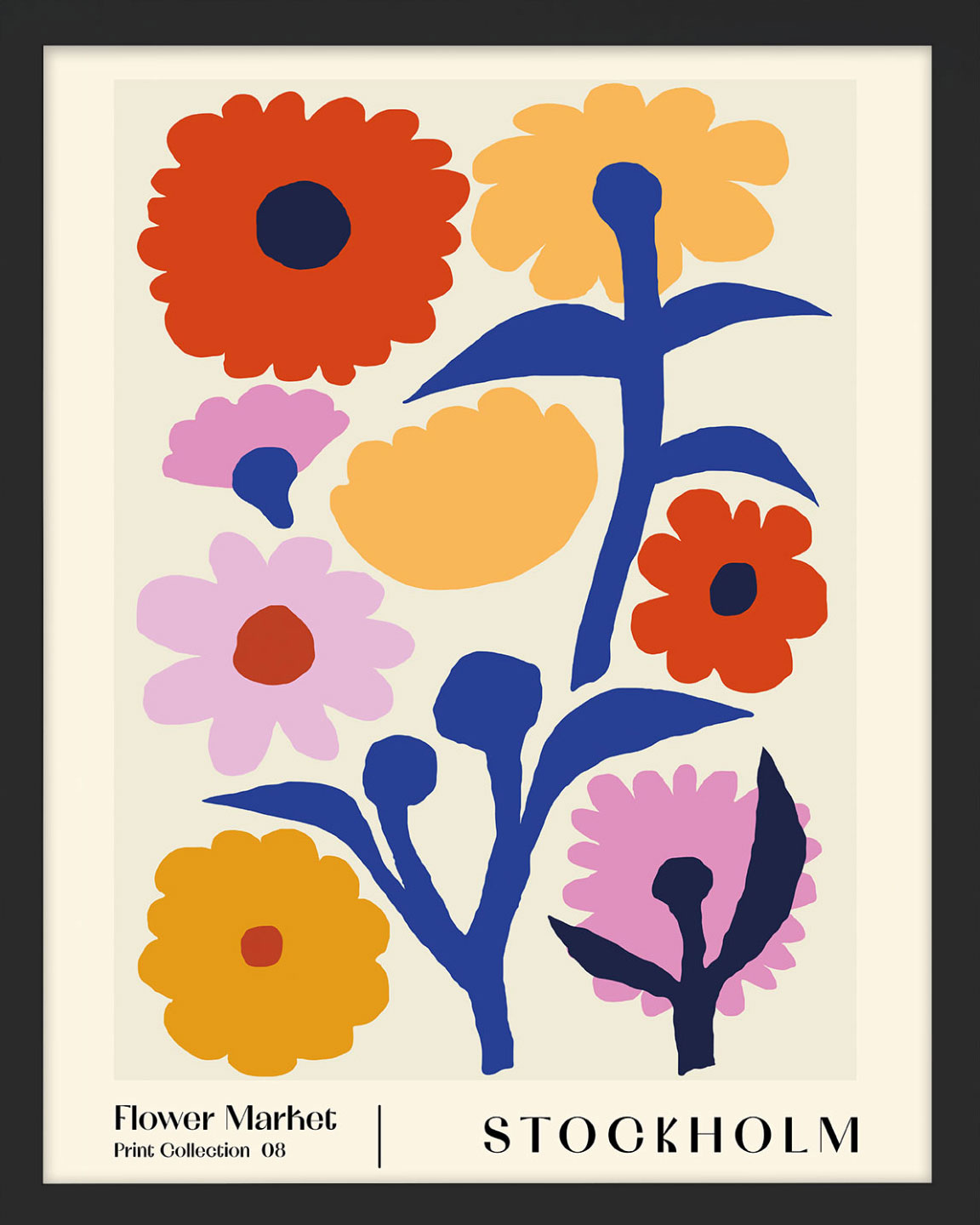 NKTN 9 (Flower Market - Stockholm) Art Print