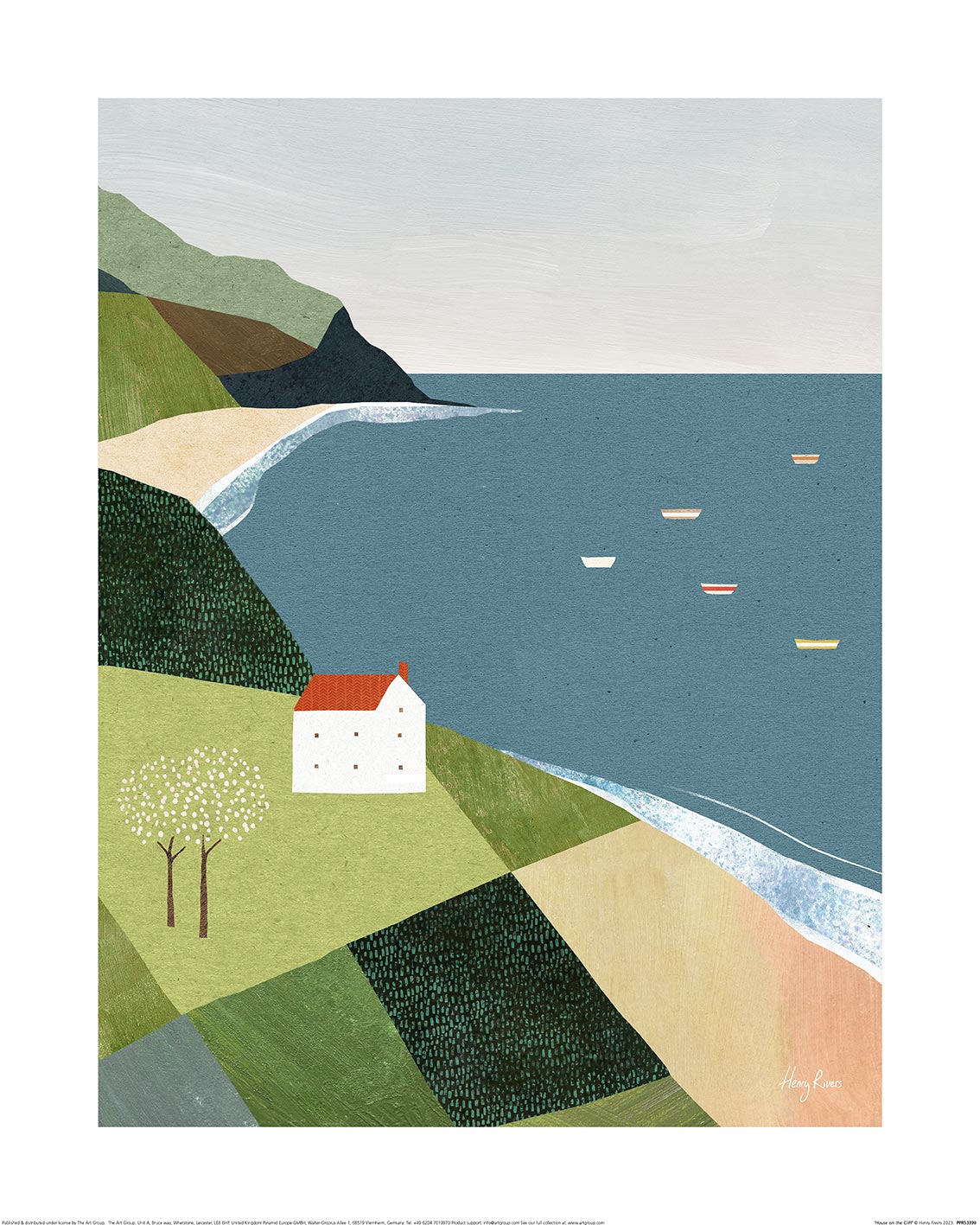 Henry Rivers (House on the Cliff) Art Print | The Art Group